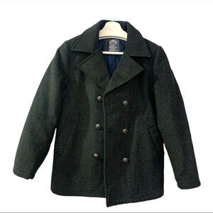 Appaman Double Breast Wool Blend Pea Coat Boys 12 Church School Wedding Winter